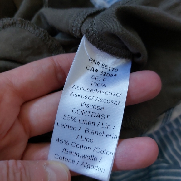 Elevenses linen blend joggers size M - Picture 3 of 6